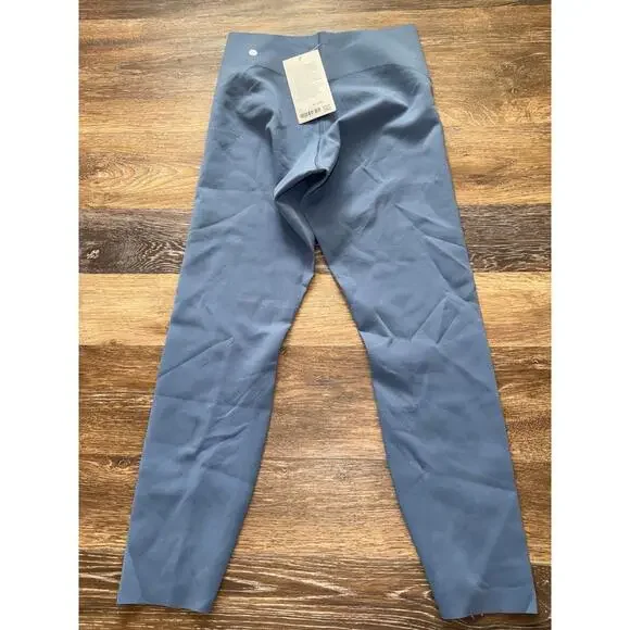 Lululemon Glow Up Tight High Rise 25” Washed Denim Size 10 NWT